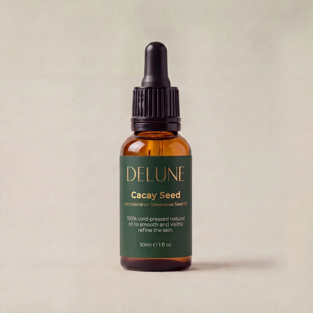 Delune Cacay Seed Oil, 30ml dropper bottle