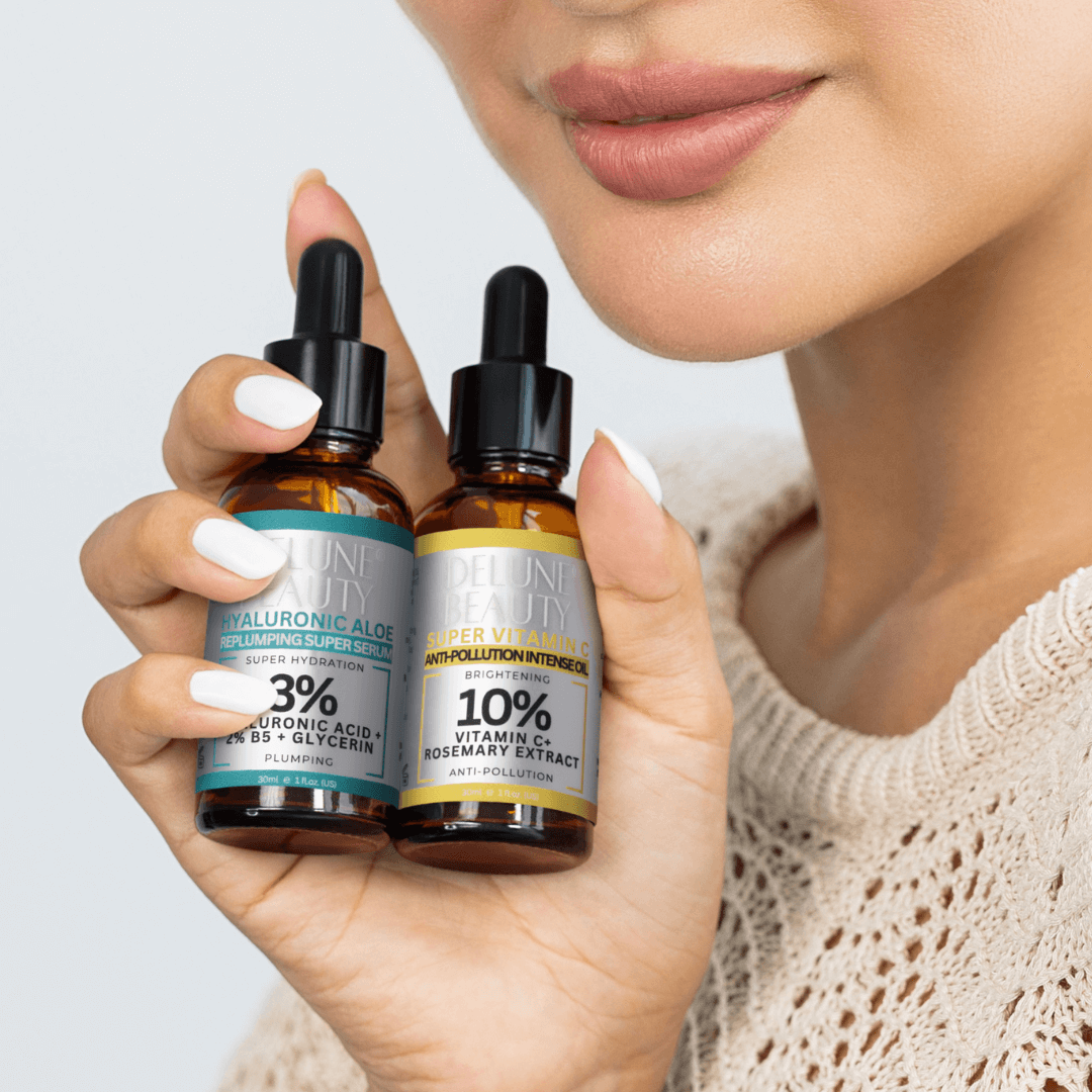 Hyaluronic Aloe B5 and Super Vitamin C Duo - Delune 
