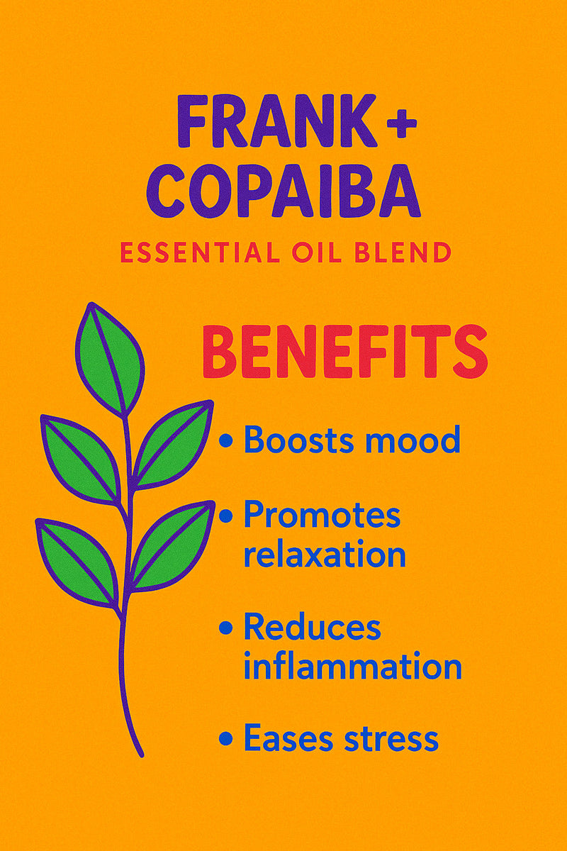 Frank + Copaiba (Pure Essential Oil Blend) - Delune 