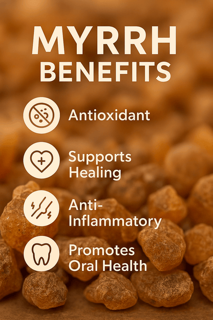 Myrrh Pure Essential Oil - Delune 